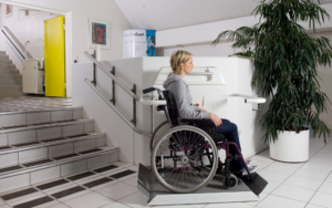 Curved Stair Lift 1