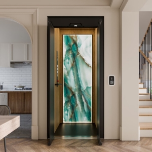 Customizable Dream Home Elevator Glacier Pattern 1000x1000 High