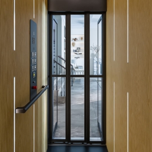 Three Panel Cabin Door Interior