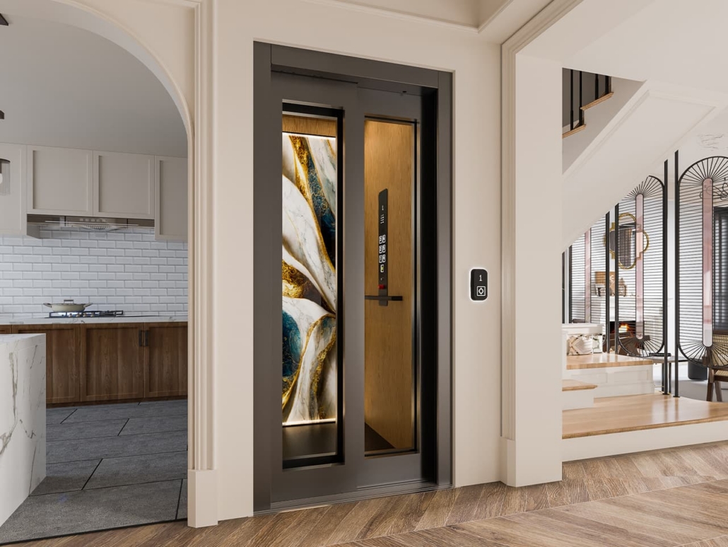 Two Speed Landing Door Gray